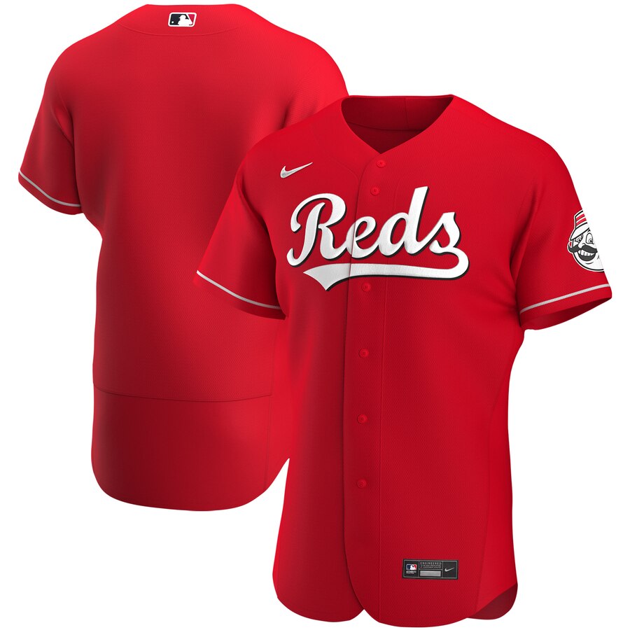 Cincinnati Reds Men Nike Red Alternate 2020 Authentic MLB Jersey